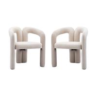 O.Ye Ensemble de 2 chaises baquets en velours moderne - Chaises salle à manger décoratives rembourrées pour multicolore CHAISE