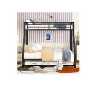 O.Ye Lit Superposé 3 Couchages en Métal 90(140)x200cm, avec Lit Gigogne, Échelle des Deux Côtés pour Enfants, Adult LITS SUPERPOSES