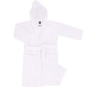 OAHOO Peignoir enfant fille et garçon (1 pièce) Coton éponge avec capuche - White 122-128