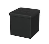 Oak & Tea Pouf Coffre de Rangement Tabouret de Rangement