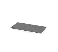 Oakywood Sous Main Bureau Feutre Original - Tapis de Bureau Minimaliste - Fabriqué à la Main avec Base Stable en Liège - Desk Mat - 100% Laine Mérinos et Liège - Gris 62x30cm (24.41x11,8 in)