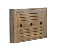OAMOGTD Coffret Tableau Électrique Bois Mural Vertical Cache Déco Maison | Coffret Tableau Électrique Vertical en Bois, Fixation Murale Décoration Intérieure Maison(F,52*47cm/20.5*18.5in)