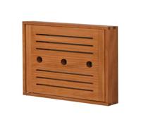 OAMOGTD Coffret Tableau Électrique Bois Mural Vertical Cache Déco Maison | Coffret Tableau Électrique Vertical en Bois, Fixation Murale Décoration Intérieure Maison(E,44*37cm/17.3*14.6in)