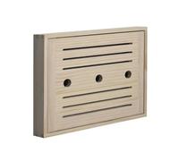 OAMOGTD Coffret Tableau Électrique Bois Mural Vertical Cache Déco Maison | Coffret Tableau Électrique Vertical en Bois, Fixation Murale Décoration Intérieure Maison(A,42*49cm/16.5*19.3in)