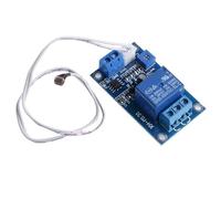Oaqmvgin Module relais photorésistance 12 V Interrupteur de commande de | Le seuil est réglable par potentiomètre, permettant un déclenchement précis du relais lorsque la lumière ambiante tombe en