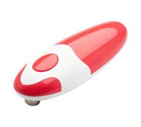 Oaqmvgin Ouvre-boîte électrique One-Touch avec lame en acier inoxydable | Design compact fonctionnant sur piles, vous libérant des prises de courant et facilitant les repas en camping-car ou en