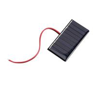 Oaqmvgin Panneau solaire 0,3 W 5 V DIY Chargeur solaire pour petites piles | Prêt à l'emploi pour les projets de bricolage, petit panneau solaire avec panneau époxy, montage facile et tension stable