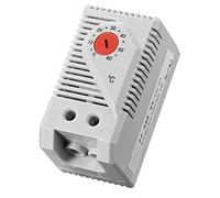 Oaqmvgin Thermostat mécanique réglable 0-60 °C NC | Contrôle précis de la température dans une plage de 60 °C et écart d'environ 10 °C ; idéal pour le chauffage des armoires
