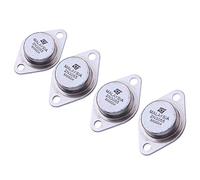 Oaqmvgin Transistors de puissance audio 4 x 2N3055 60 V 15 A à 3 NPN AF | Des performances constantes sur tous les appareils du pack prennent en charge la symétrie dans les phases audio push-pull et