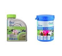 Oase 50552 AquaActiv PondClear pour Bassin 500 ML & 51277 AquaActiv BioKick Activateur de Filtre 100 ML