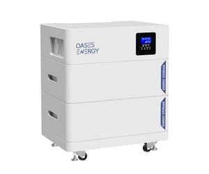Oasesenergy Batterie Lithium 48V 200Ah, Tout-en-Un 10kWh LiFePO4 Batterie De Stockage, Ensemble Onduleur 5kW, Facile à Installer, pour Le Stockage photovoltaïque, Hors Réseau Batterie, système Solaire