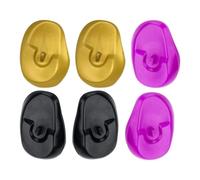 OATIPHO 3 Paires Protège-oreilles Plastique pour Teinture Capillaire Cache-oreilles Anti-taches Adaptés Coiffure à Domicile et Salon Protection Pratique Eau et Produits Unisexe