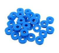 OATIPHO 30 Pièces Coussinet Amortisseur en Caoutchouc pour Climatiseurs de Conduits Trou de 1 Cm, Patin Anti-vibrations Solide Bruit pour Fête Estivale