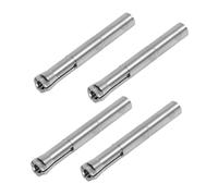 OATIPHO 4 Pièces Mandrin à Ressort pour Perceuse à Ongles Mandrin Auto-centrant Acier Inoxydable pour Usage Professionnel et Domestique Remplacement Rapide pour Machines de Manucure
