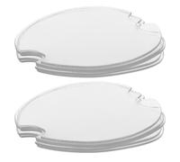OATIPHO 50 Disques D’Anneau Pliants Présentoir À Bijoux Rond Pour Bague Support De Rangement Léger Pour Vitrine Exposition Et Organisation À Domicile 4.00 X 4.00 Cm