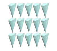 OATIPHO Cônes en Papier Kraft à Pétales Creux Décor Vintage 20 Porte-confettis Pliables DIY Lot de 20 Pièces pour Confettis Mariage pour Fête