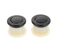 OATIPHO Lot de 2 Boutons de Meuble Encastrés en Alliage de Zinc Ressort Rétractable pour Tiroirs, Design Élégant et Fonction Sécurité, pour Armoires et Commodes
