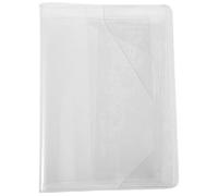 OATIPHO Lot de 2 set de Protège-Cahiers A5 Transparents en PVC Imperméables Couverture de Livre Étanche Housse Intérieure Protection pour Carnet Agenda et Cahier Scolaire