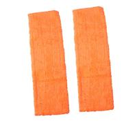 OATIPHO Lot de 2 Têtes de Serpillière en Microfibre Orange, Lingettes de Nettoyage pour Sol Dur, Absorption Saleté, pour Bureau et Surfaces Lisses