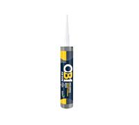 OB1 Mastic et adhésif transparent multi-surfaces pour construction - Technologie hybride - Excellente résistance aux produits chimiques - Résistant à l'eau - Résistant aux intempéries - Qualité
