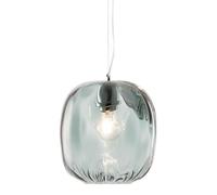 Oban Suspension En Verre Soufflé Pétrole E27 Ip20 - Lampe Design Avec Diffuseur Artisan - Structure Elégante Pour Intérieur