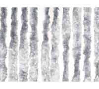 Obelink rideau chenille 200 x 100 gris