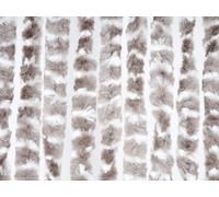 Obelink rideau chenille 200 x 100 taupe