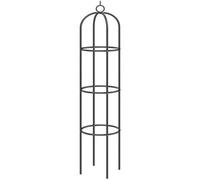 Obélisque pour plantes grimpantes Nature vert H190 cm
