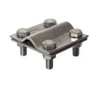 OBERMOSER Obermoser Traverse croisée 60x60x3 mm acier inox plat/rond Quantité:25