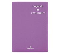 Oberthur - 1 Agenda de l'étudiant Humoristique - Coloris Lilas - Septembre 2026 à Juillet 2027 - Format 13 x 18,5 cm