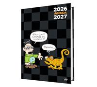 Oberthur - 1 Agenda Scolaire Collection - Humour Illustré - Septembre 2025 à Juillet 2026 - Format 12,5 x 17,5 cm