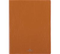 OBERTHUR - 1 Agenda Semainier de bureau 27 ODESSA - Janvier 2027 à Décembre 2027 - Dimension 21 x 27 cm - Couverture Marron - Bilingue