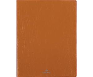 OBERTHUR - 1 Agenda Semainier de bureau 27 ODESSA - Janvier 2027 à Décembre 2027 - Dimension 21 x 27 cm - Couverture Marron - Bilingue
