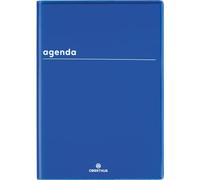Oberthur - Grand Agenda Scolaire Journalier Boréal - Septembre 2026 à Septembre 2027 - Format 15 x 21 cm - Coloris Bleu