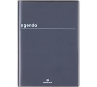 Oberthur - Grand Agenda Scolaire Journalier Boréal - Septembre 2026 à Septembre 2027 - Format 15 x 21 cm - Coloris Noir