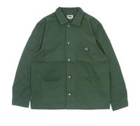 Obey - Veste de travail d'été avec col boutons - Homme - Vestes - Vert - Taille: XL