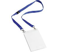 Durable Badge 16217 A6 – Kit duo plastique avec lacet bleu