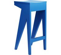 Objekte unserer Tage Tabouret de bar Schulz - bleu Berlin - 75 cm