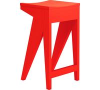 Objekte unserer Tage Tabouret de bar Schulz - rouge lumineux - 65 cm