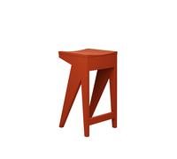 Objekte unserer Tage Tabouret de bar Schulz - sienna red - 65 cm