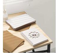 Objet de decoration murale Vidaxl Panneaux décoratifs 150 pcs Blanc 15 x 21 x 0 27 cm