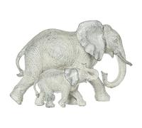 Objet déco Éléphant et Éléphanteau en résine - Atmosphera