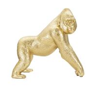 Objet décoratif laterale Mauro Ferretti Gorilla Doré 24,3x13,9x22,8 cm