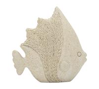 Objet décoratif Mauro Ferretti Fish 16,7x6,5x16,8 cm Beige 16,7x6,5x16,8 cm