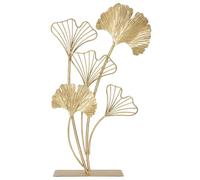 Objet décoratif Mauro Ferretti Leaf Doré 26x11,5x44,5 cm