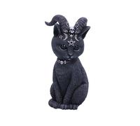 Objet décoratif - NEMESIS NOW - Pawzuph Horned Occult Cat Figurine - Blanc - Plastique - Résine