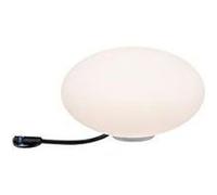 Paulmann Plug & Shine Objet lumineux LED Stone IP67 3000K 235 lm 2,8 W 24 V dimmable ø28 cm blanc