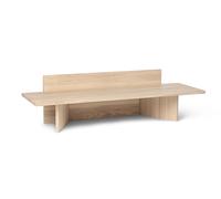 Oblique banc en chêne naturel Ferm Living - 5704723255475