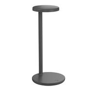 FLOS lampe de table OBLIQUE (2700K, anthracite opaque - Aluminium et PMMA)