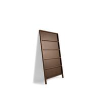 Oblique Petite Étagère Murale Chêne Teinté Cannelle